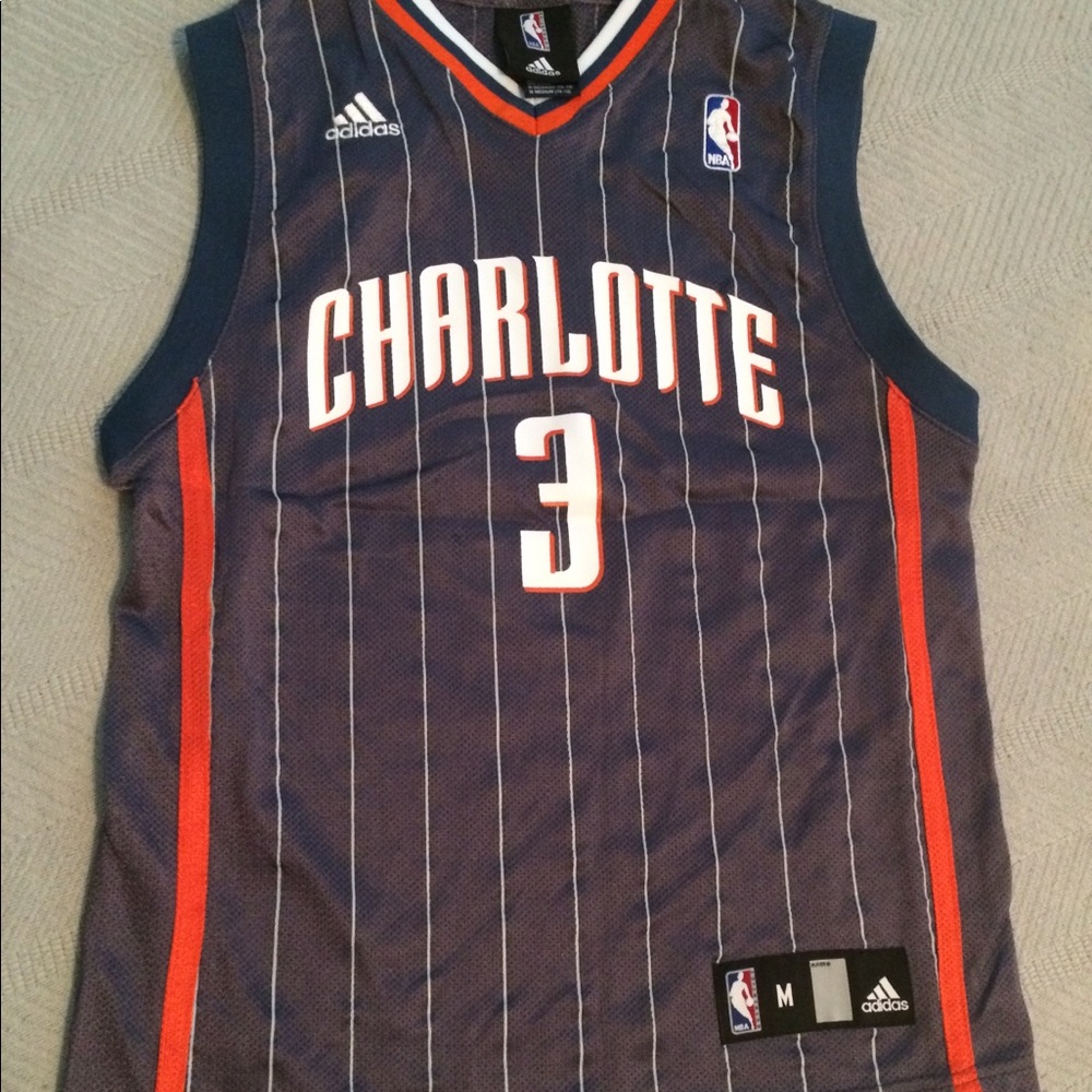 NBA- Charlotte # 3 Wallace- Youth Adidas Jersey